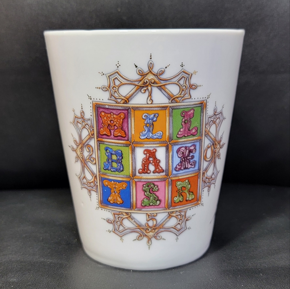 RARE Oktoberfest 2015 Atelier Marsillius Munchen Coffee Mug Porcelain Cup 10 oz.